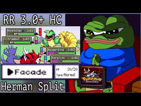 Guaranteed 0 DEATHS Herman Split - Radical Red 3.0 Hardcore Mode Nuzlocke Strategies!