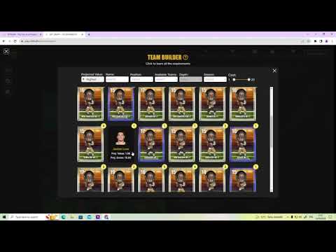 NFTdraft - Introduction to team creation