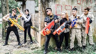 LTT Game Nerf War : TEAM Warriors SEAL X Nerf Guns Fight Criminal Group Mr Close Army From Dead