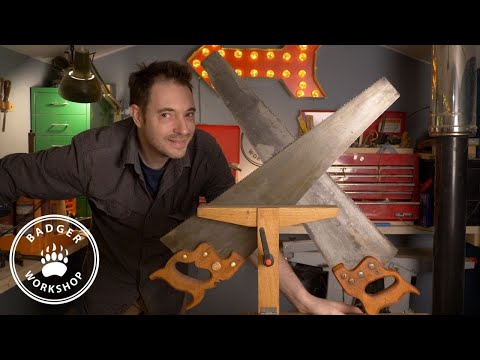 Restoring & Sharpening Hand Saws