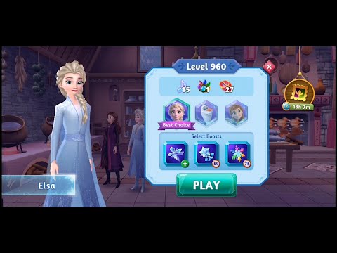 Disney Frozen Adventure - Level 960 - NO BOOSTER