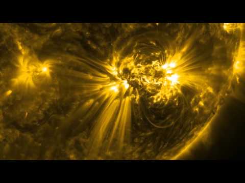 [10 Hours] NASA Thermonuclear Art - Sun with Relaxing Music [1080HD] SlowTV