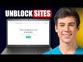 How To Unblock Websites On School Chromebook 2025