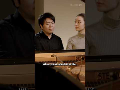 Husband and wife piano duet 🥰 #langlang