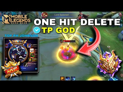 JOHNSON'S ONE HIT DELETE BUILD 2022 🔥 | 16 KILLS 😳 | COMEBACK IS REAL 🤣 ~ Mobile Legends: Bang Bang