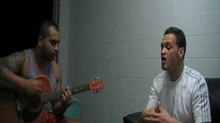 Sammy J and David Faafua on guitar(Wishing On Your Love)