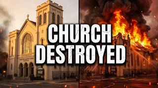 Download lagu Tragedy: Historic Seventh Day Adventist Church Destroyed by Massive Fire mp3