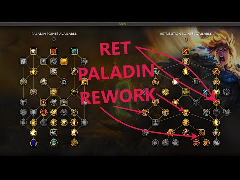 RET PALADIN REWORK! | 10.0.7 Talent Tree Overview!
