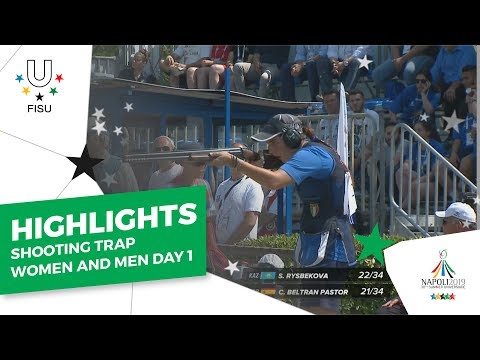 Highlights Day 1 I Shooting Trap Women and Men #Napoli 2019