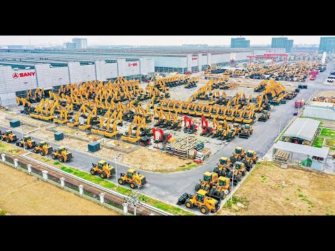 SANY Group – China Largest Concrete Machiney, Excavator Construction Machinery Manufacturer