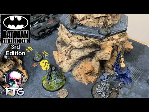 3rd Edition Batman Miniature Game - The Batman Who Laughs VS Bat-Family