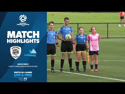 NPL NSW Women's Round 1 Highlights – Northern Tigers v Illawarra Stingrays