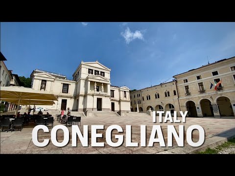 Conegliano, the city of art and culture, Veneto, Italy 2024