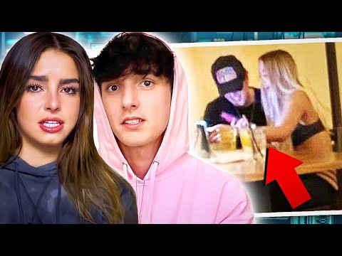 Addison Rae BREAKS UP with Bryce Hall after CHEATING on her TWICE?!!