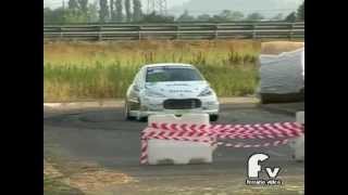 preview picture of video 'Christian Bussandri al 2°GP di solidarietà. a Fiorenzuola su Peugeot 207 20C (CNG)'