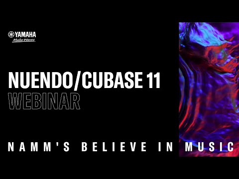 NAMM 2021 - Believe in Music - Nuendo / Cubase 11