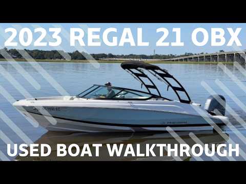 - 2023 Regal 21 OBX video walkthrough