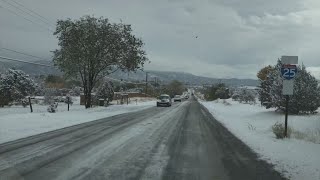 Santa Fe mostly quiet after winter weather hits