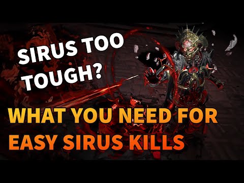 EASY Sirus and Conqueror Kills - Boss Killing Guides - Path of Exile 3.13