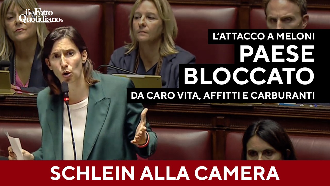 Schlein: “Non usate i violenti per silenziare la voce di chi vi dice che non riesce più a campare”