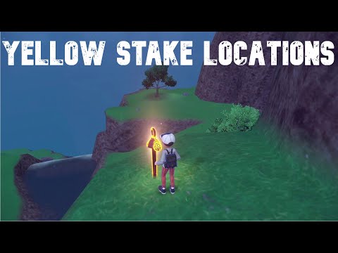 All Yellow Stake Locations - How To Catch Chien Pao | Pokemon Scarlet & Violet SV