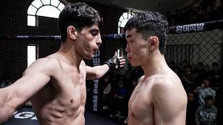 Honorary Korean SALMAN KHAN vs WHITE DOG from Mongolia Erkhembayar