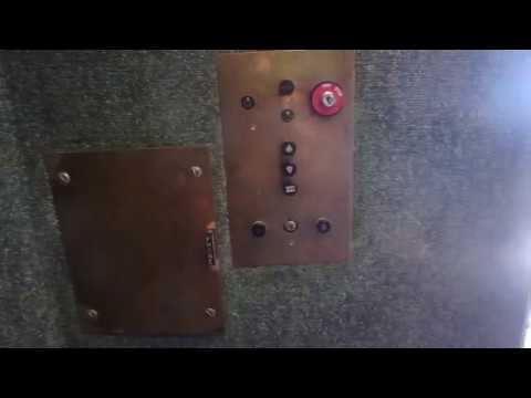 1956 OTIS Traction Elevator with Black Button Fixtures at Citrus Tower - Clermont, FL