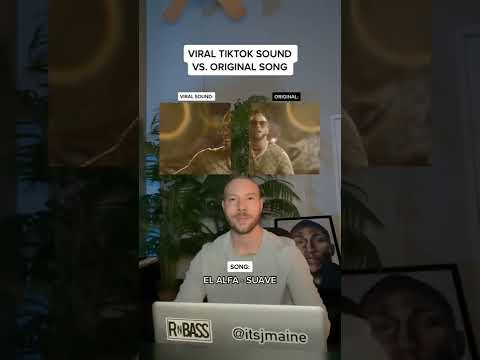Viral TikTok Sound Vs. Original Song: El Alfa “Suave” #shorts #sound #tiktok #nowplaying