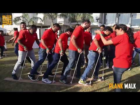 'Plank Walk' | Pep Games | "PEPBOX" Team Building & Employee Engagement