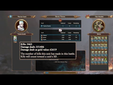 Tzarina Katarin solo doomstack - No sword of Khaine