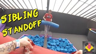 Gaming at the Trampoline Park with my Brother & Nephews | FUN, FUN, FUN | TheGebs24