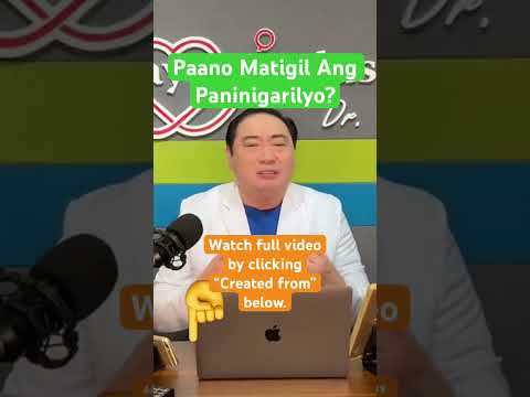 Paano Matigil Paninigarilyo?