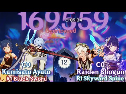 C0 RAIDEN NATIONAL BUT w/ C0 AYATO! ITS CRACKED AND FUN! TEAM SHOWCASE & GUIDES | SPIRAL ABYSS 2.6