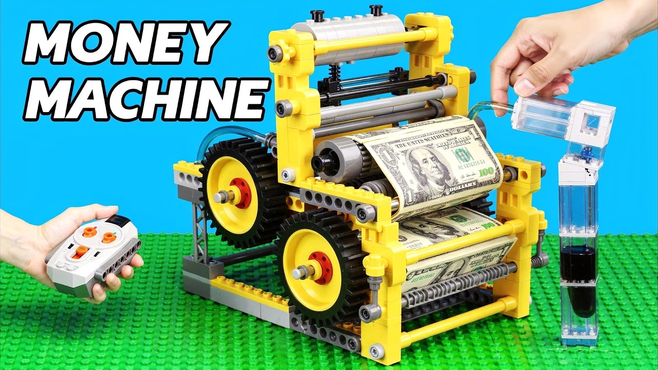 I Tested a LEGO Money Machine and the Result Is Beyond Expectations! – Build & Test!