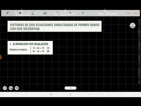 Método de igualación