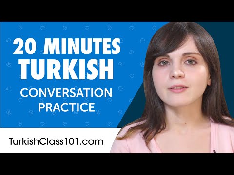 20 Minutes of Turkish Conversation Practice for Everyday Life | Do You Speak Turkish?