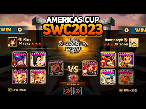 DRMZJOSEPH vs RHYS (BO3). SWC2023 AMERICAS CUP Preliminary Day 2 - Summoners War