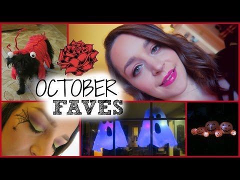 October Beauty/Makeup Favourites! Urban Decay Kat Von D Becca Video
