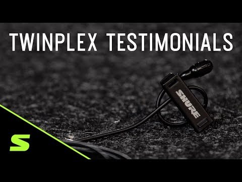 TwinPlex TL47 Subminiature Lavalier Microphone - Black