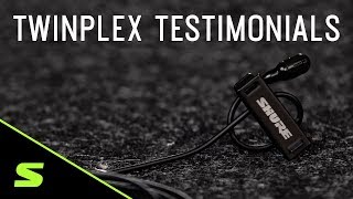 TwinPlex TL47 Subminiature Lavalier Microphone with Accessories - White