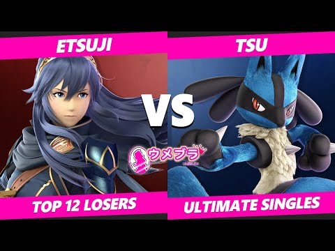 Japan Smash Ultimate Tournament - R2G | Etsuji (Lucina) Vs. Tsu (Lucario) Umebura SP2 SSBU L Top 12