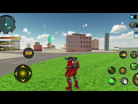 Bee Robot Car Transform Game - Android Gameplay