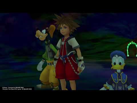 Kingdom Hearts Final Mix (PS4) Cutscene #151 The Dark Depths