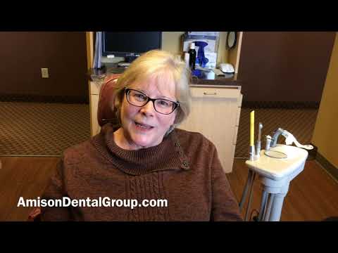 Donna explains her experience with laser treatment at Amison Dental Group.