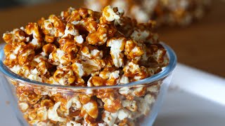 థియేటర్ లో తినే Caramel Popcornని ఇంట్లోనే ఈజీగా చేయండి😋👌Homemade Caramel Popcorn Recipe In Telugu