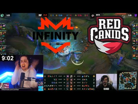 IWillDominate Freaks Out At Worlds Worst MF Ult!! INF vs RED!