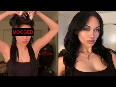 i tried LOOKSMAXXING…