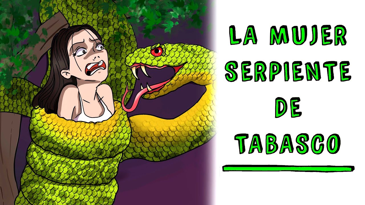 La mujer serpiente de Tabasco 🐍 Historia de Terror Draw My Life