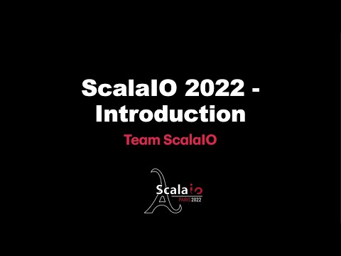 ScalaIO 2022 - introduction