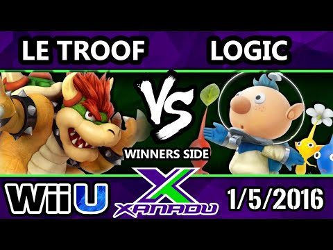 S@X 131 - OCO Le Troof (Bowser) Vs. VGBC | Logic (Olimar) SSB4 Tournament - Smash Wii U - Smash 4